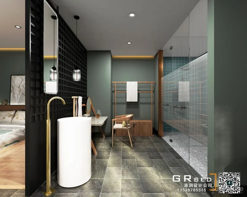 中式会所美容院设计