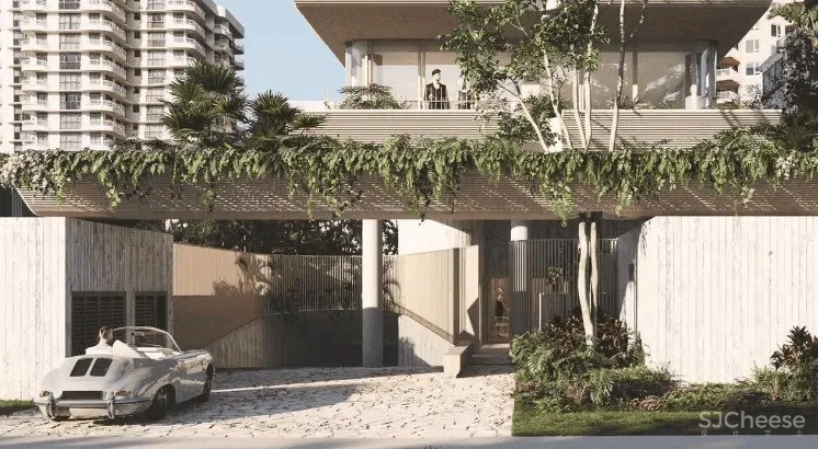 一层一户的大平层,用线条勾勒简约美