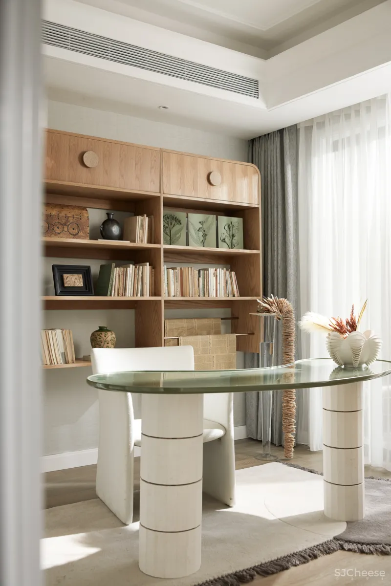 东方韵味混搭法式浪漫,羽果设计用艺术美学演绎 388㎡ 墅居