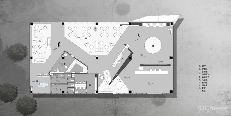 解构主义，发现建筑空间的机械美学 零次方设计