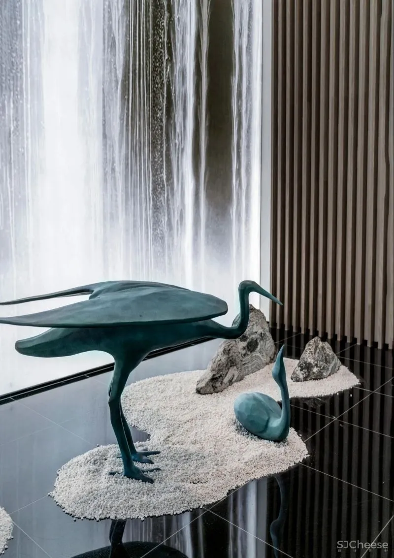 鹤与鹿的故事，贯穿自然的力量 聚舍联合设计 「星作」