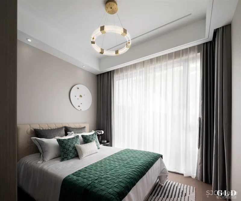 GLD绿檀设计作品| 巴夫洛小镇项目下叠样板间