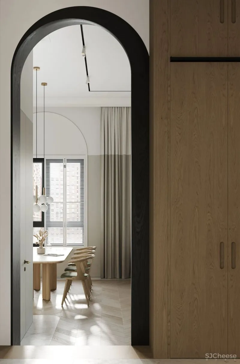 90.2㎡二居室,清新典雅,一种精致的生活姿态!