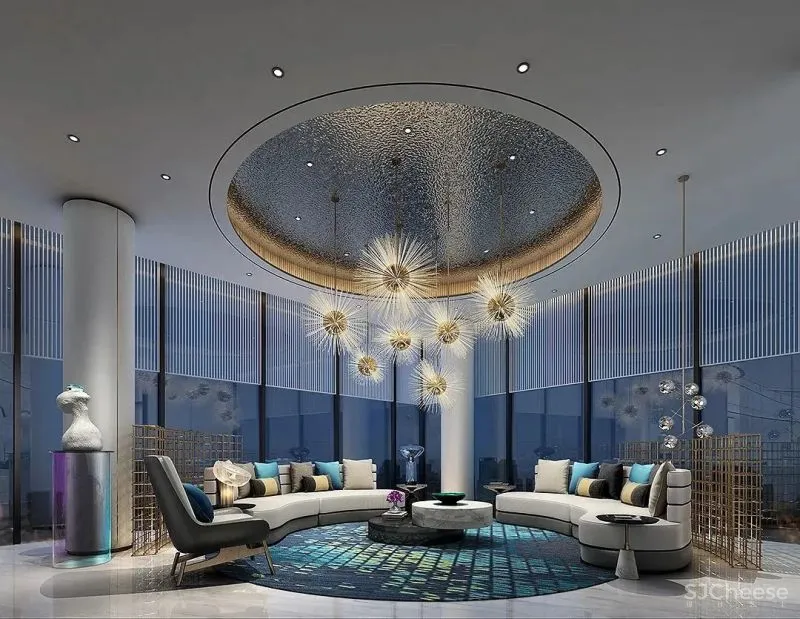 天空之境，自由起舞 ：赣电华府营销中心 六艺源设计