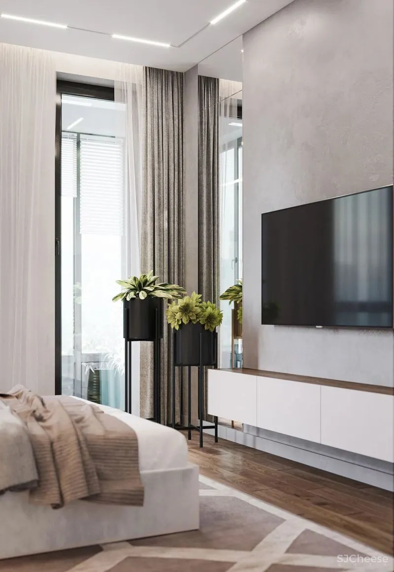 106㎡三居室，质感轻奢！