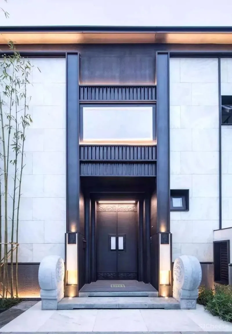 梁志天作品:万科安品园舍别墅,文雅和畅的当代写意 !