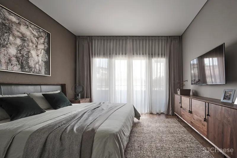 大士设计 • 墨韵西溪|中西合璧的家,“色香味”的人文建筑表达