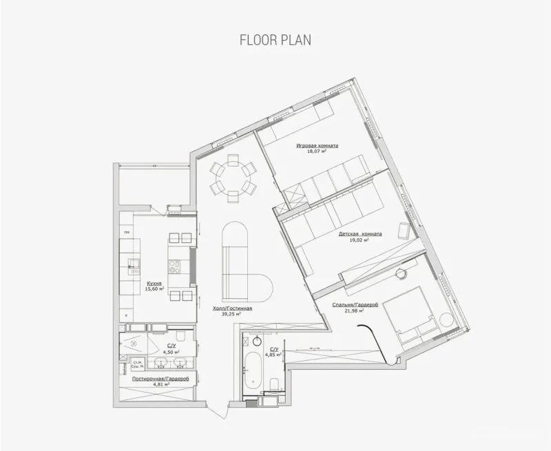 Two 100 Sqm Interiors That Epitomise Elegant Modernity