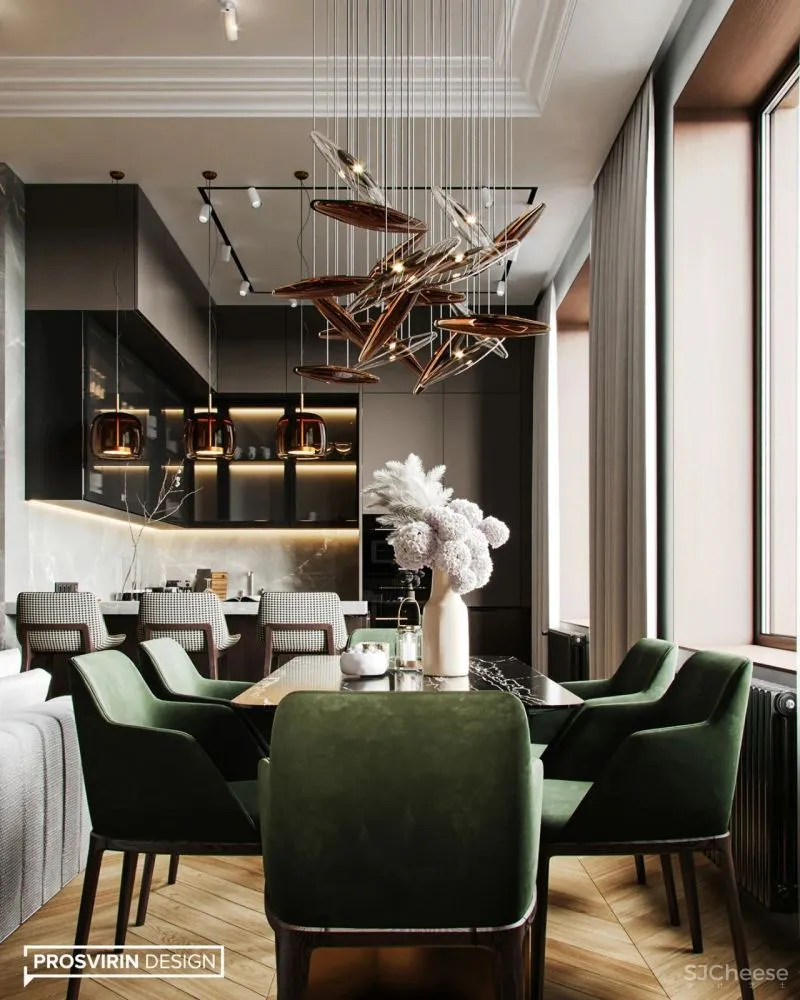 90㎡现代轻奢,营造舒适温暖感!