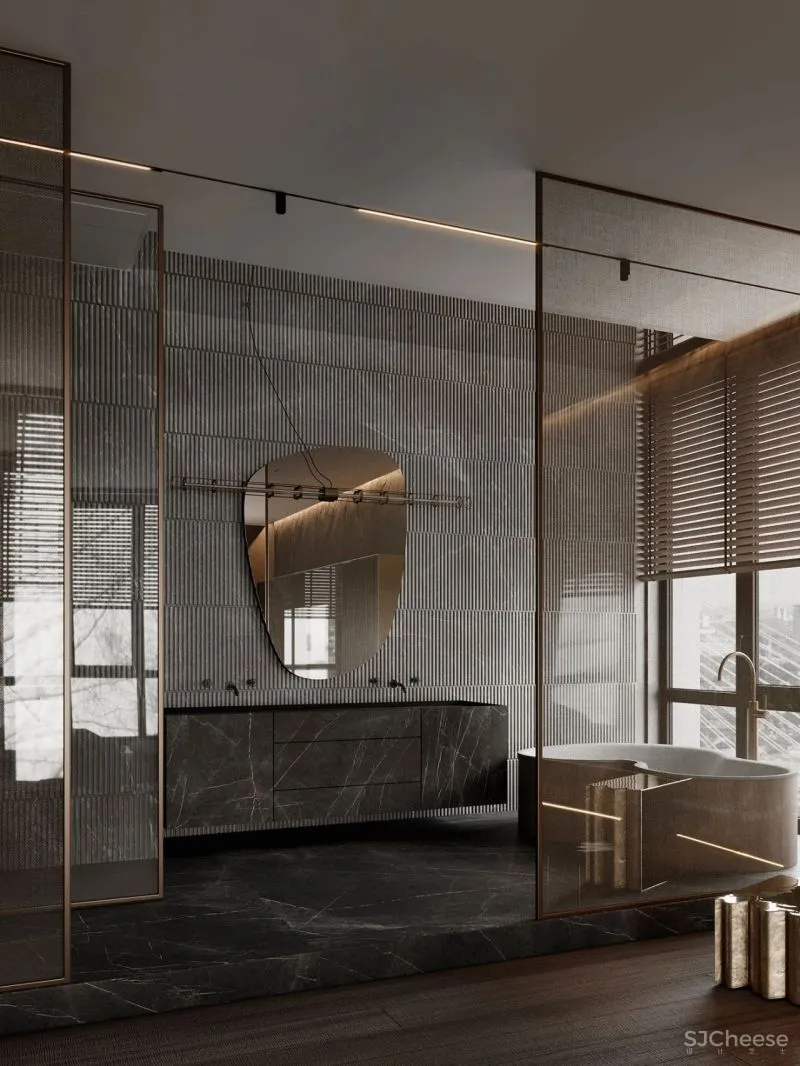 315㎡大平层设计,越简,越奢华!