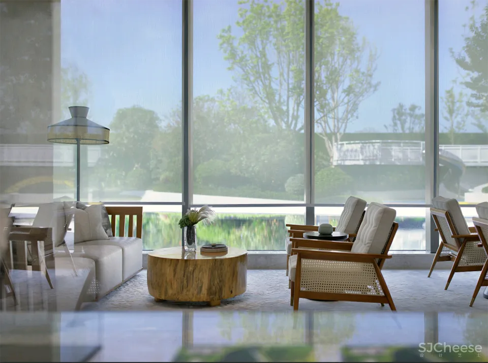 董蕾：2230㎡售楼处设计，艺术气质源于自然！