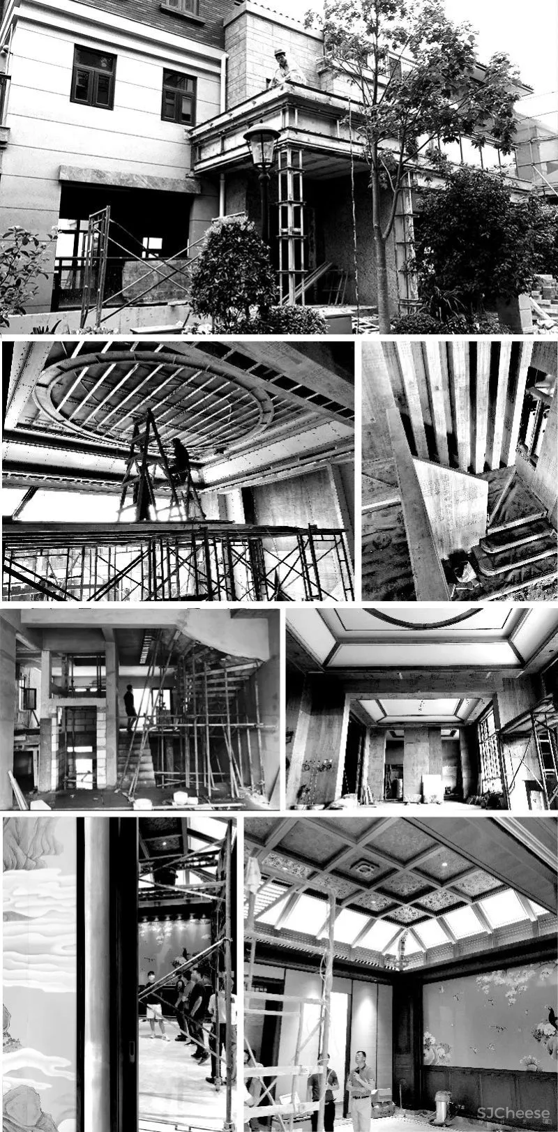 创域新作:1000㎡中式大宅,移步换景,雅韵清风!