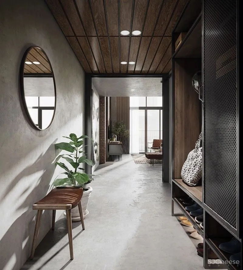 讲真,不能坐着换鞋的门厅,是失败的!