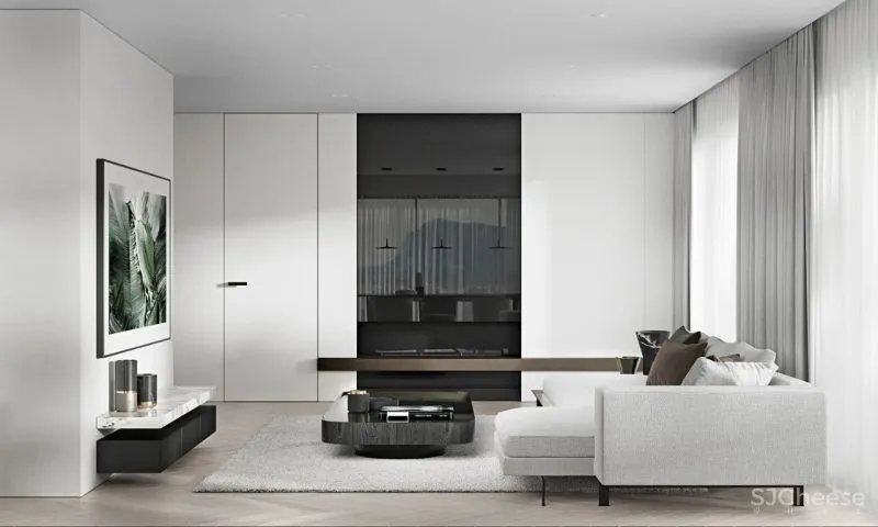 150㎡,质朴优雅的静态美!