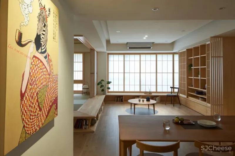 108㎡日式和风,障子门 榻榻米,打造“书香”亲子宅!