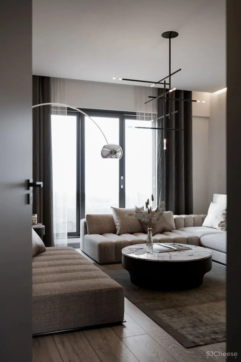 MAA新作 现代轻奢私宅的艺术调性