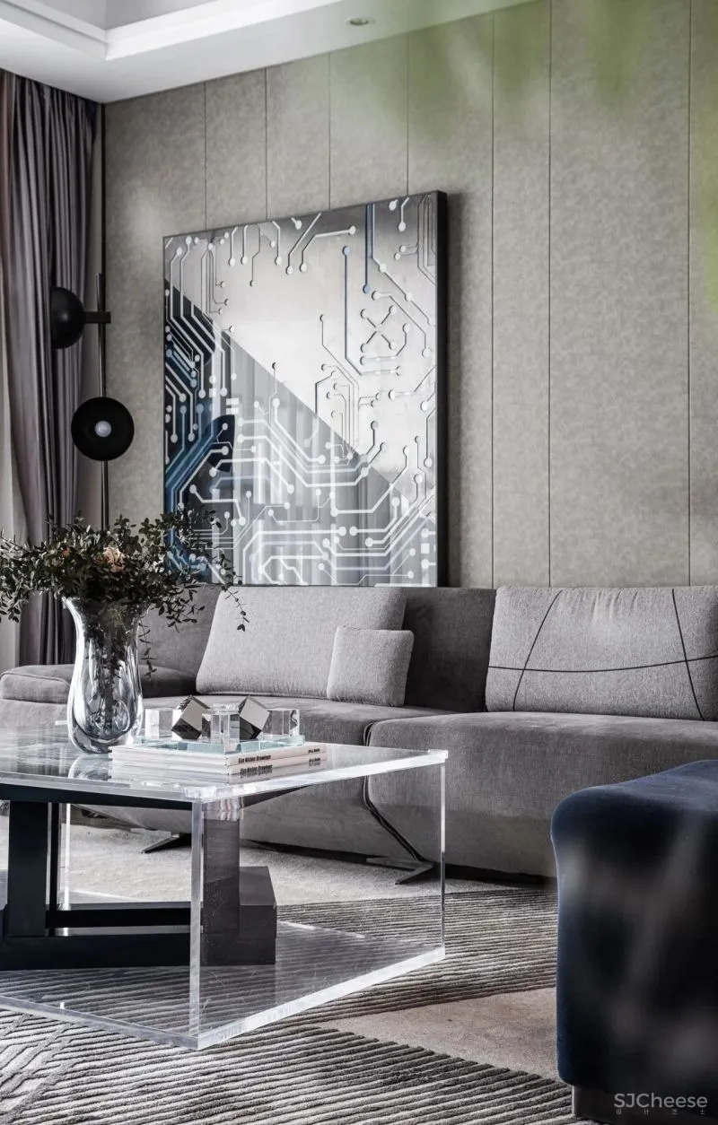 EH DESIGN 空间 缤纷生活、斑斓艺术 —— 金地金茂九峯府样板间4套