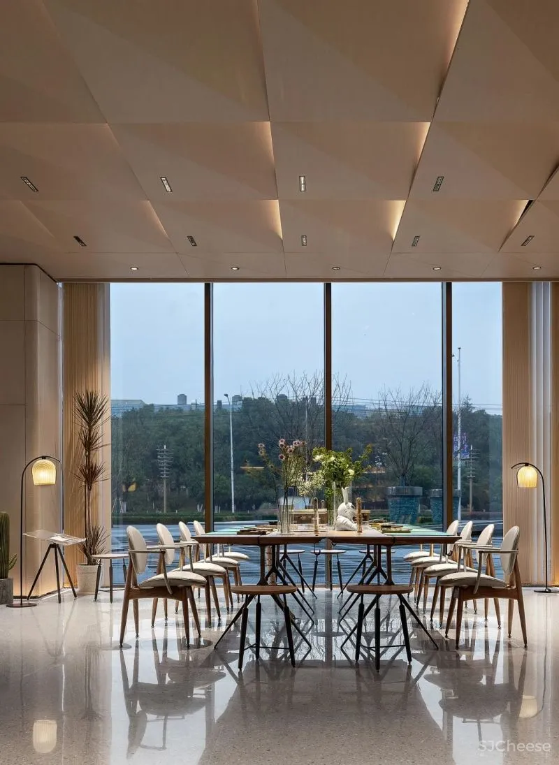 售楼处要「去销售化」,明德设计用空间美学重构城市生活社区