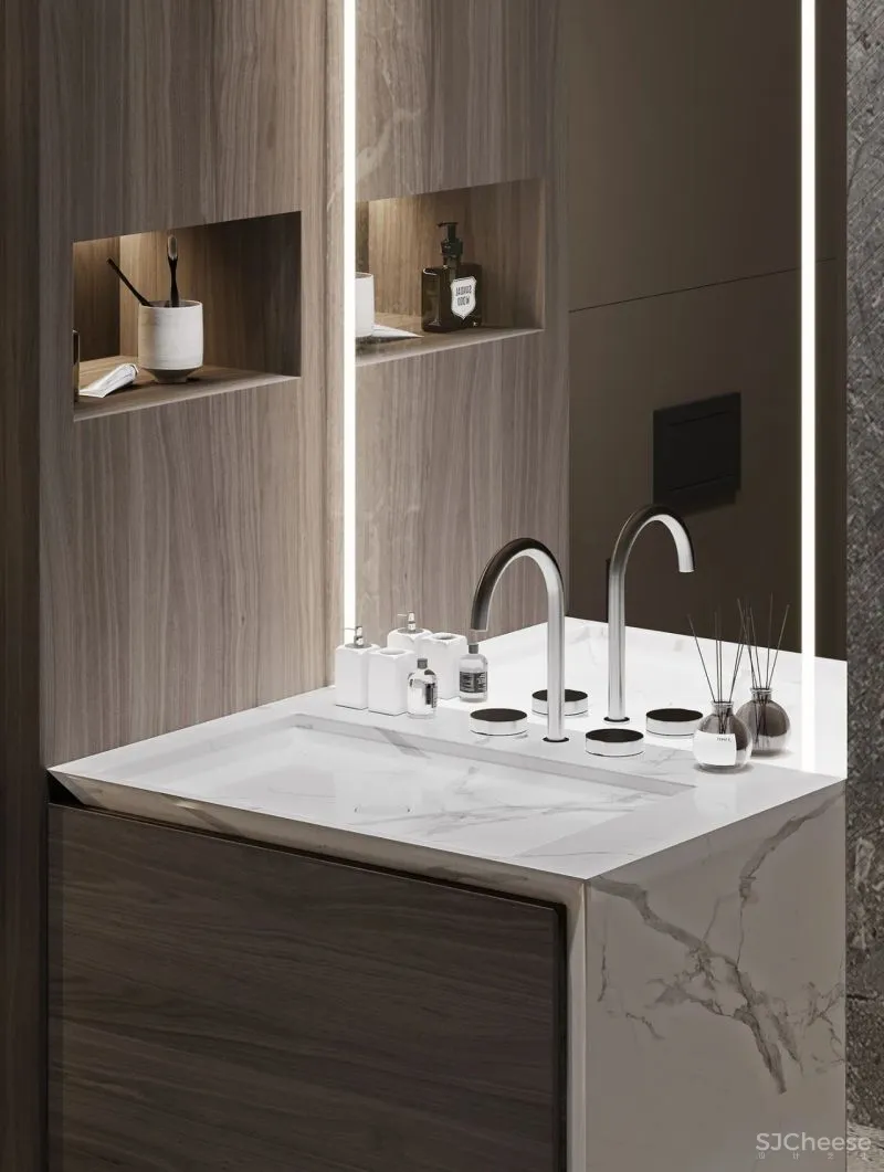 305㎡顶层公寓,用原木打造轻奢质感!