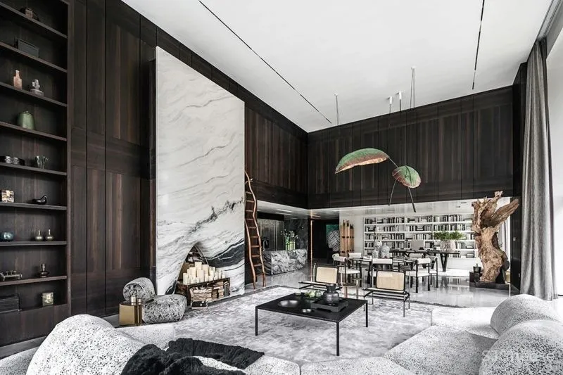 G ART 集艾 410㎡ 野奢大平层,自带空中泳池,坐拥一座山!