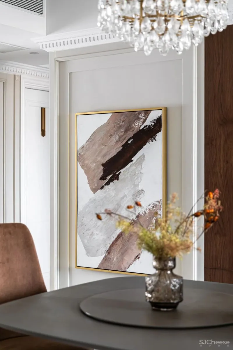 石膏灯盘上墙,这个家美的不像话 花漾美作