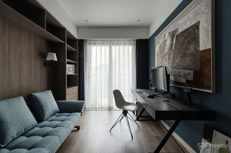 高级灰的精致格调，克制严谨的机长之家 宏福樘设计