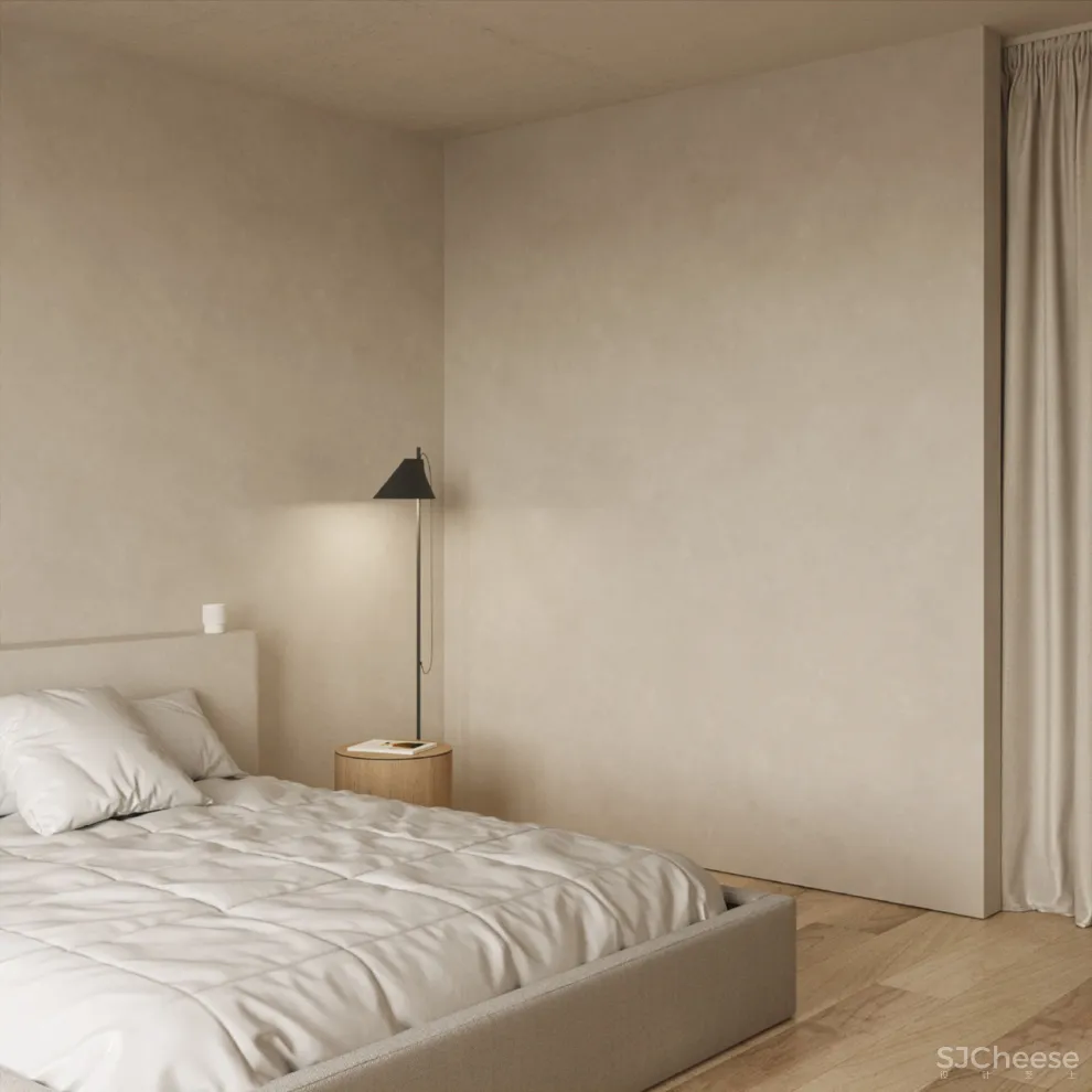 82㎡ 一室一厅一卫,空间这样布局简约又灵动