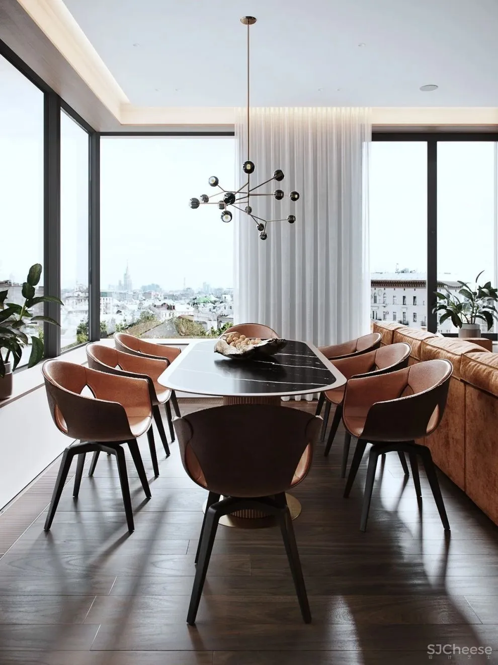 125㎡简约设计,将温婉与时尚融会贯通!