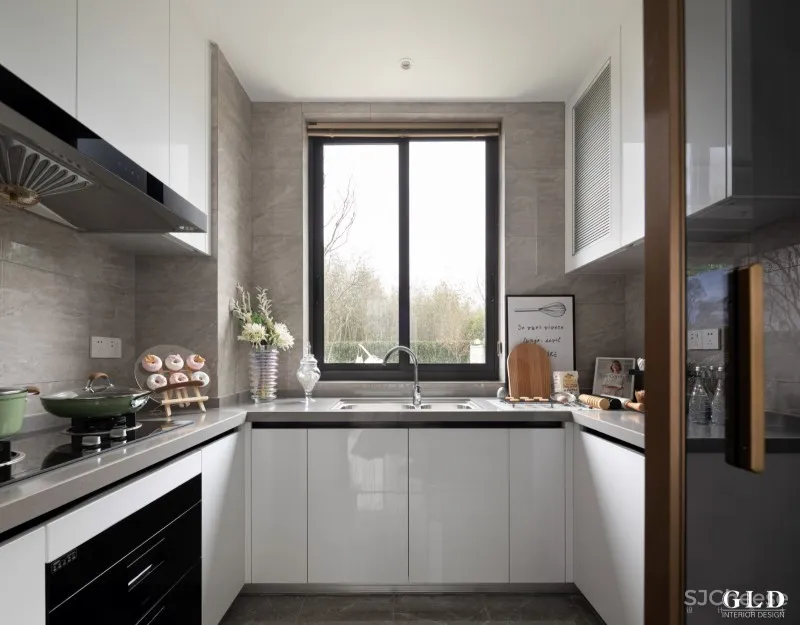 GLD绿檀设计作品| 巴夫洛小镇项目下叠样板间