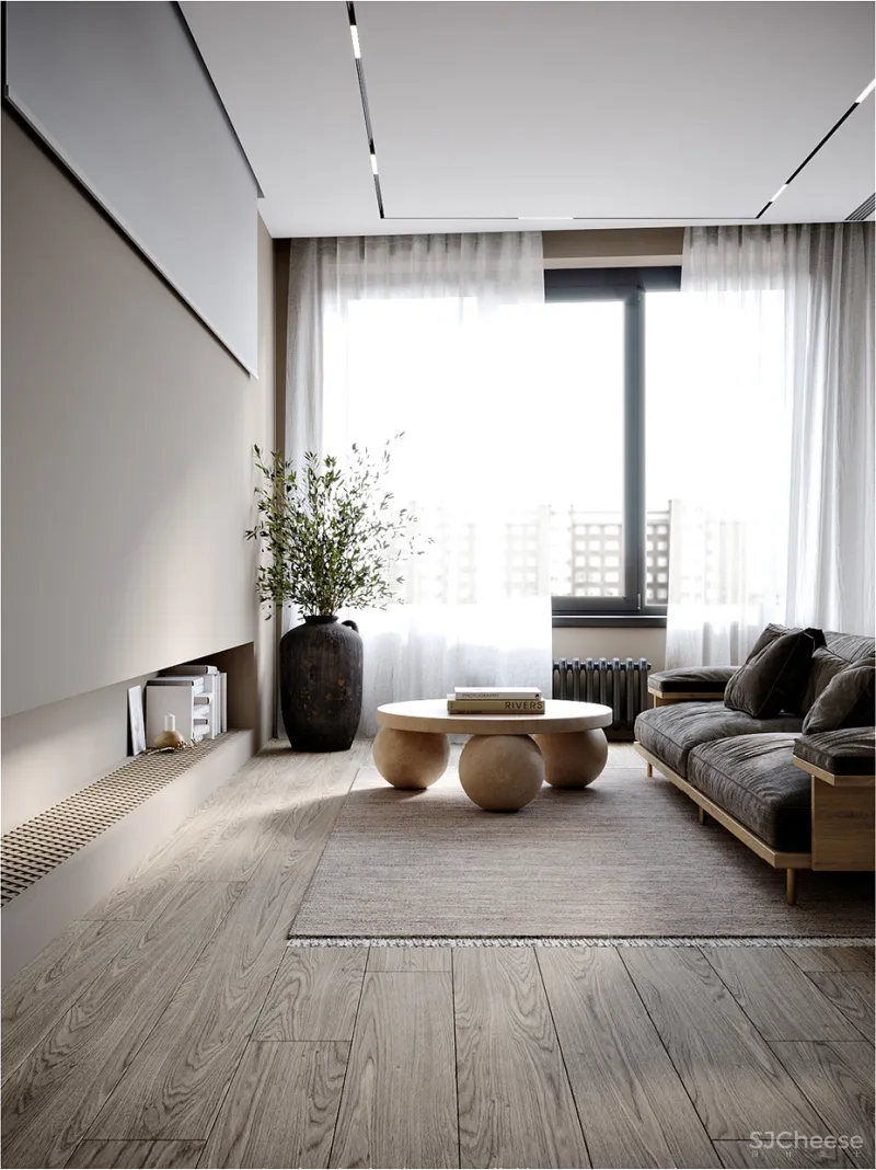 美女设计师设计的3间公寓，软装搭配优雅又灵动