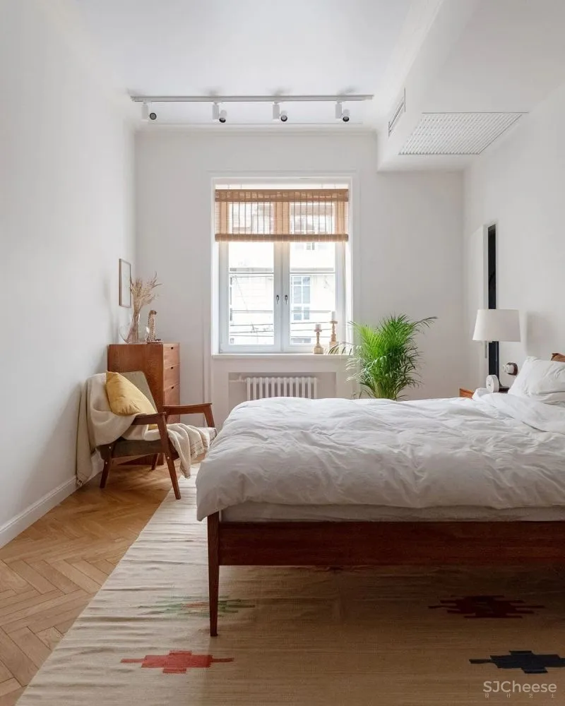 73.6平米的家中,在打造一场二十世纪中期的派对,复古又迷人