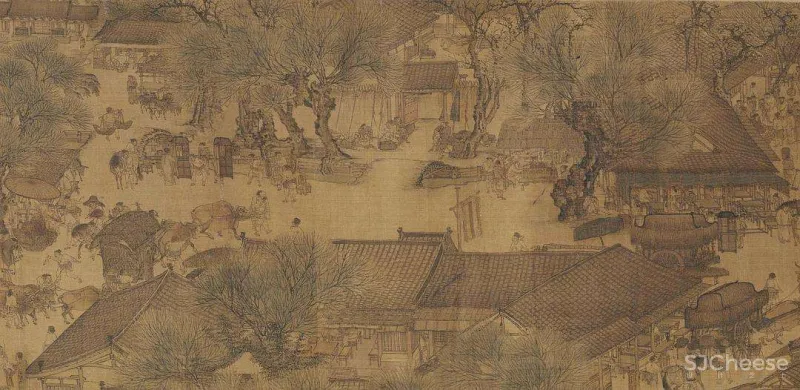 如何把宋朝装进家？136㎡两室“碰瓷”《清平乐》配色，胭脂红、浅棕黄，让人1秒穿越