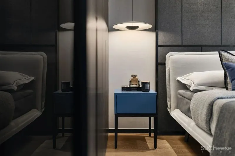 如聿设计:一抹灰蓝色,演绎优雅的高级旋律!