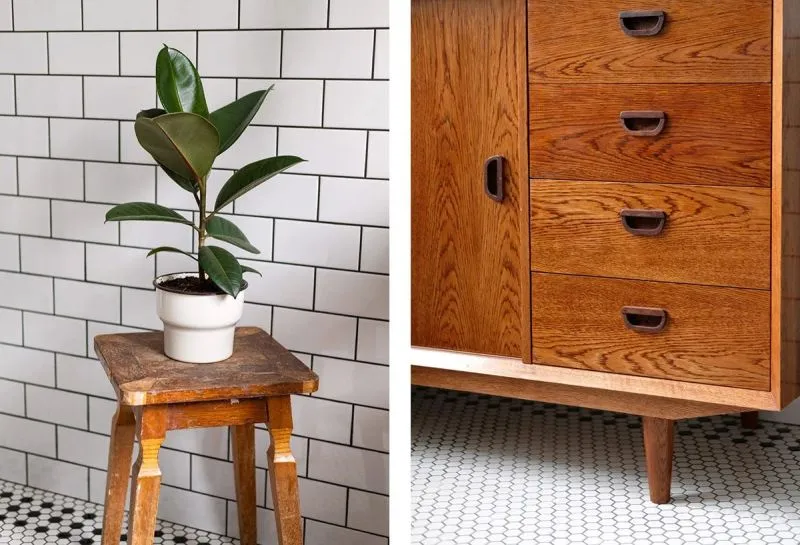 73.6平米的家中,在打造一场二十世纪中期的派对,复古又迷人