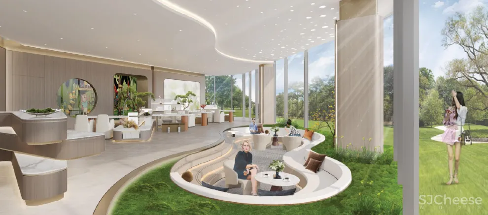 LESTYLE 乐尚设计丨旭辉 无锡敔山公元售楼处