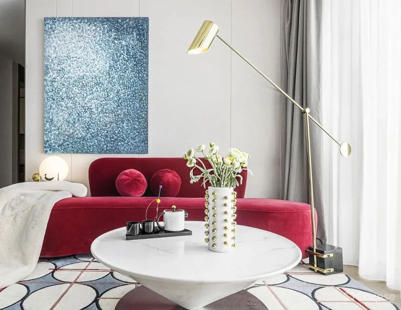 EVD廿象设计:精巧宅居,红绿蓝交迭构建家的理想色!