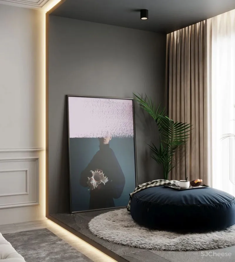 130㎡私人住宅,简单漂亮!