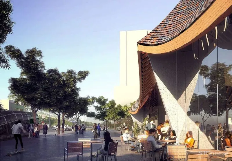 曾师从扎哈,他打造的治愈系山顶度假屋是神仙住的地方