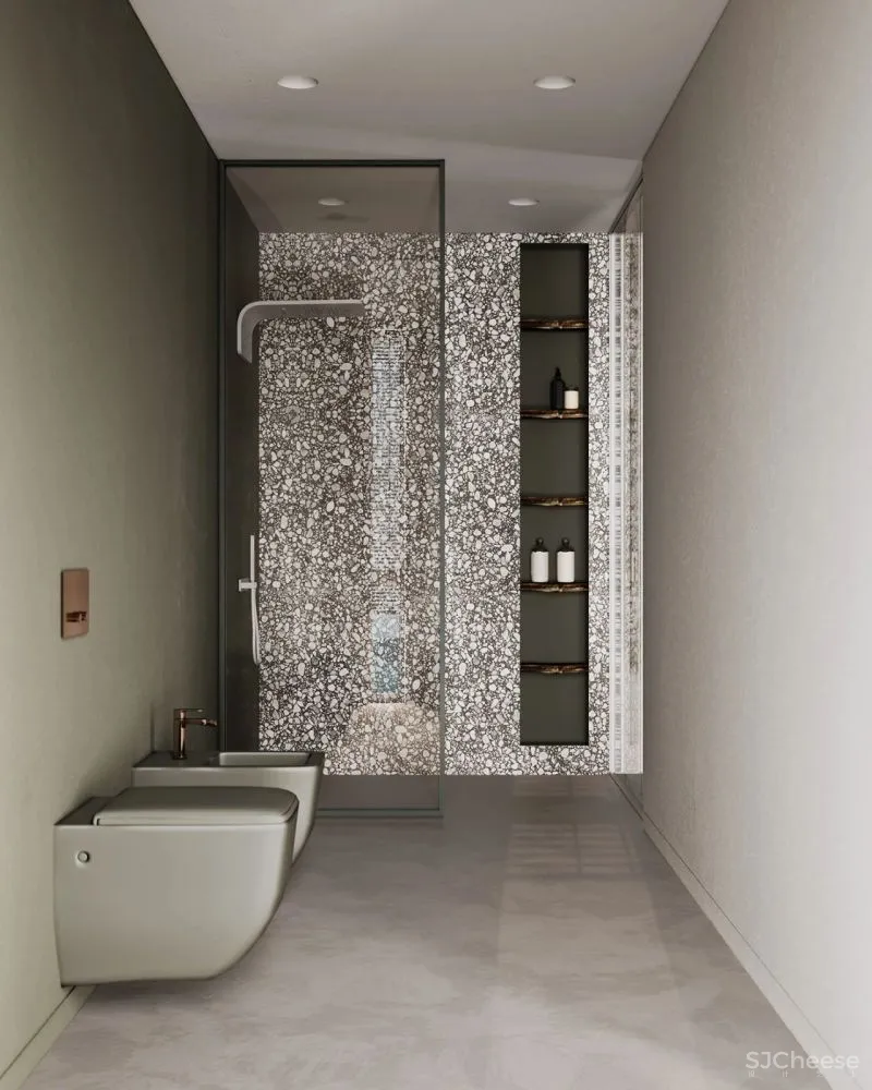 胡桃木 绿色系,实力演绎轻奢的高雅