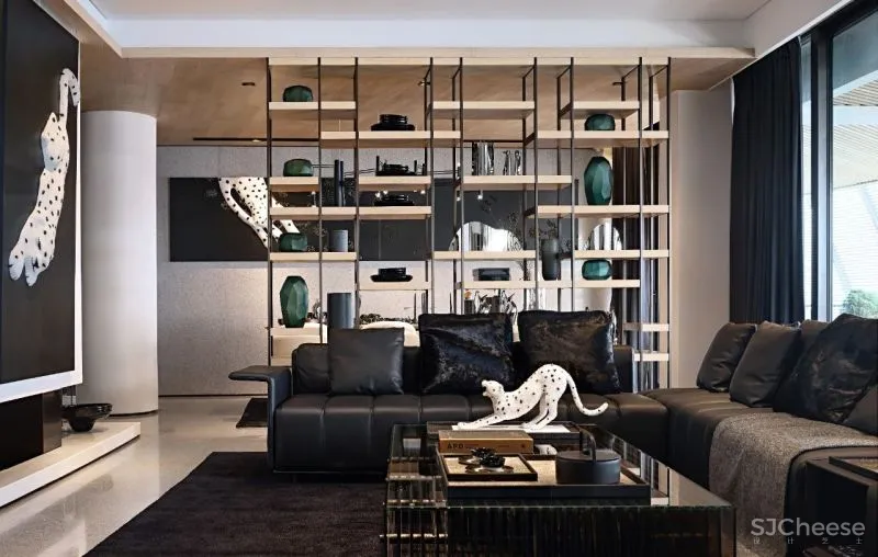 李玮珉最新力作 重庆顶奢豪宅「万科.鹅岭峯」大平层样板房