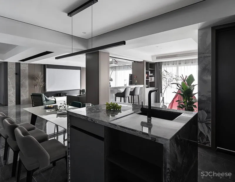 260m²私宅大平层,简约设计,安静舒适!