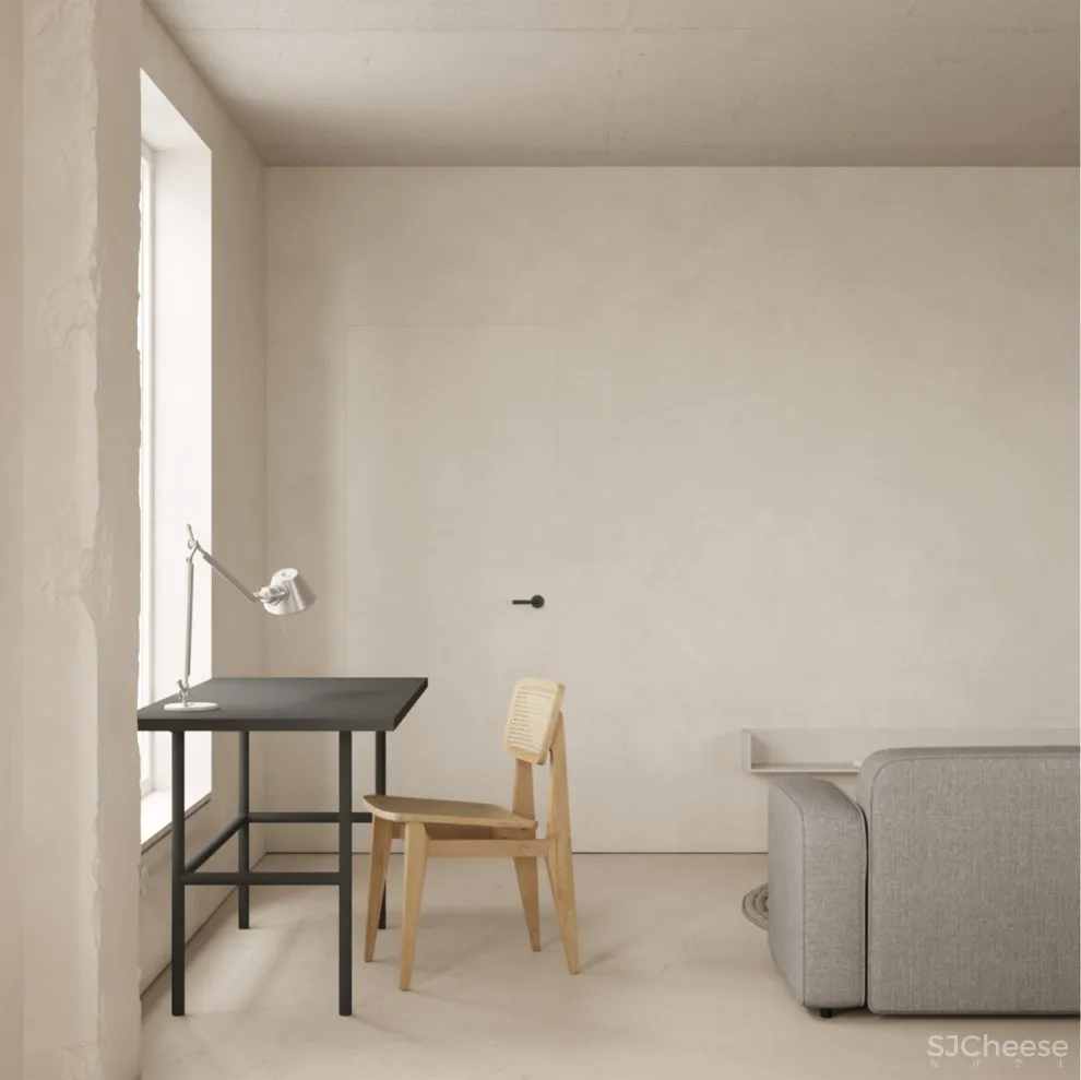 82㎡ 一室一厅一卫,空间这样布局简约又灵动