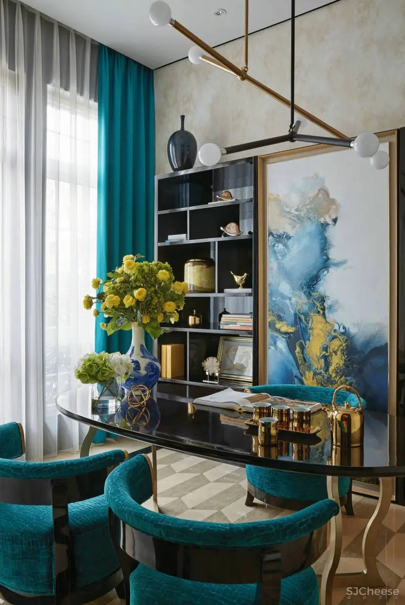 梁志天作品:万科安品园舍别墅,文雅和畅的当代写意 !