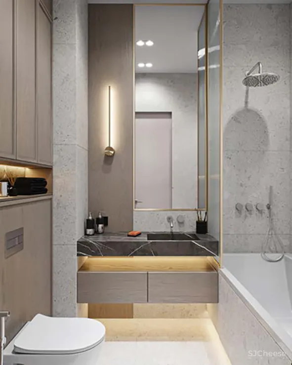 87㎡ 一室户,隐藏式灯光这样用,高级又显质感