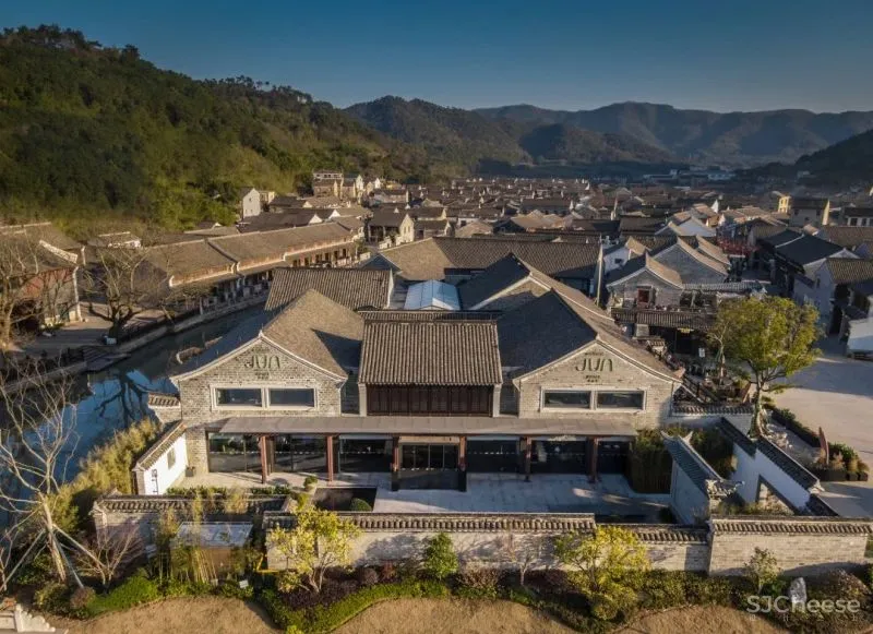 东钱湖畔再现国牌奢华酒店，在隈研吾的美术馆旁，建了一座日式庭院