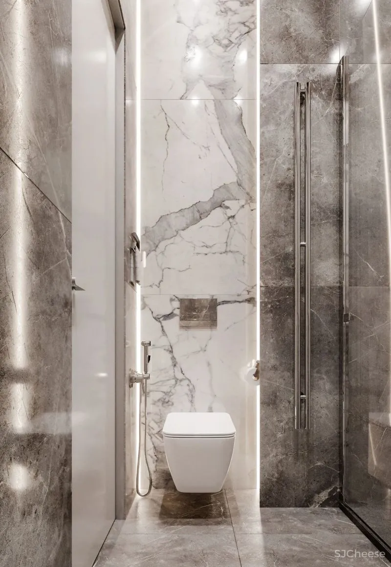 106㎡三居室，质感轻奢！