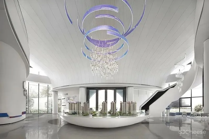 天空之境，自由起舞 ：赣电华府营销中心 六艺源设计