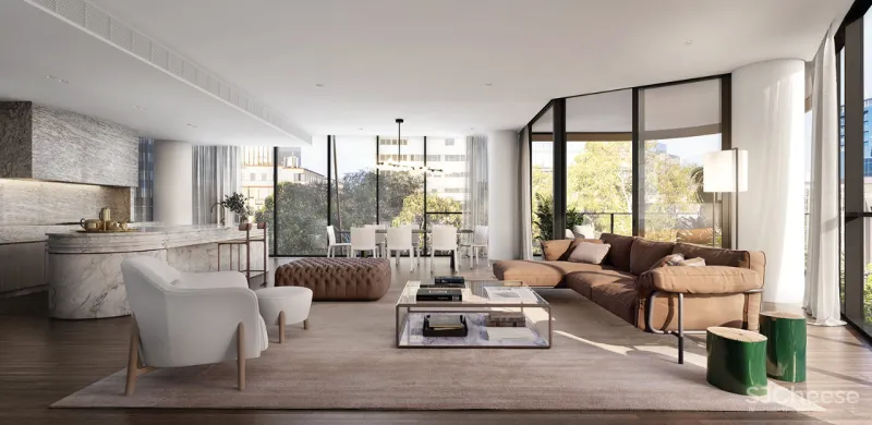 售价 2.2 亿,这才是顶层复式该有的配置!