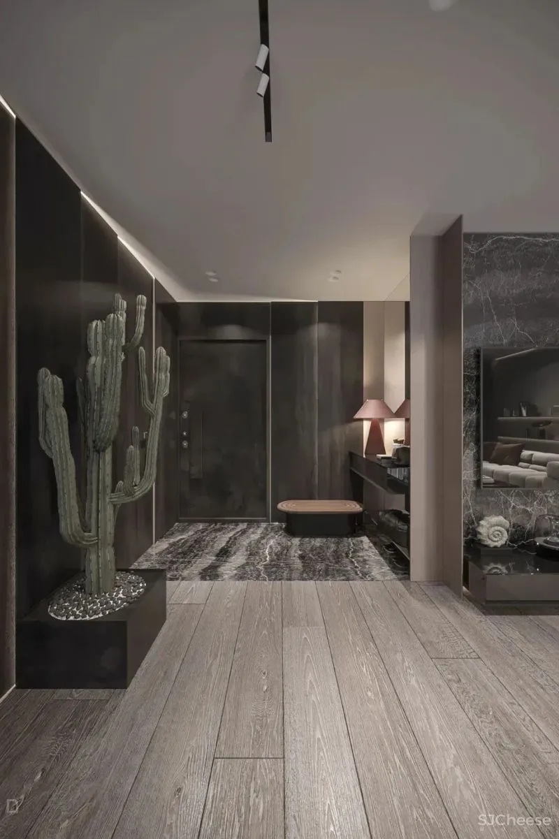 100个·轻奢系入户玄关设计