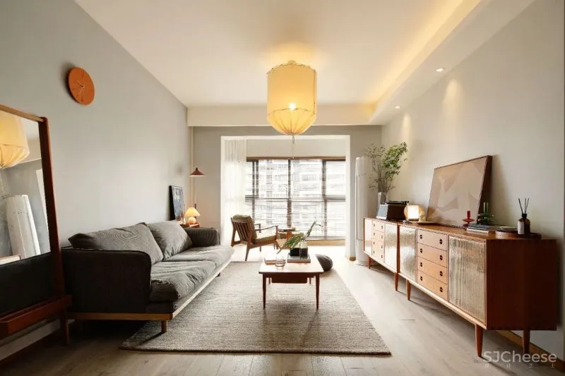 99㎡舒适两人居，舍弃一间房，Get衣帽间 独立工作区！